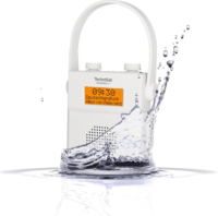 Technisat DigitRadio 30 Bluetooth hordozható DAB+/FM Zsebrádió - Fehér