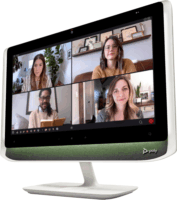 HP 21,5" Poly P21 16:9 FullHD VA MultiTouch Monitor - Szürke