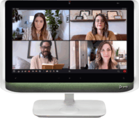 HP 21,5" Poly P21 16:9 FullHD VA MultiTouch Monitor - Szürke