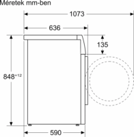 Bosch WGG244F9BY Elöltöltős Mosógép - Fehér