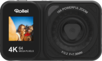 Rollei 12030 Kompakt Digitális Fényképező 64Mpx / 4K - Fekete