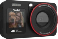 Rollei 12030 Kompakt Digitális Fényképező 64Mpx / 4K - Fekete