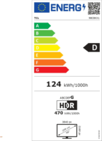 TCL 98" 98C8K 16:9 QD-Mini LED Smart Google TV