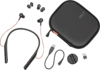 HP Poly Voyager 6200 Sport Bluetooth Fülhallgató Headset tokkal - Fekete