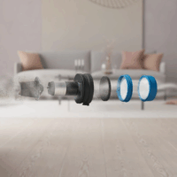 Electrolux EP71HB14UV Hygienic 700 Porzsák Nélküli Álló / Kézi Porszívó 800W - Fehér