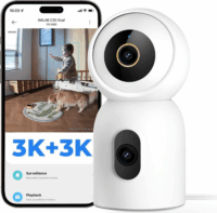 Imilab C30 Dual WiFi 360° forgatható Okos IP Kamera - Fehér