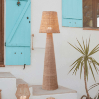 New Garden Lola 165 Nature Solar Beltéri/Kültéri állólámpa 165 cm - Barna