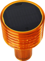 New Garden Ambar Solar LED asztali lámpa 16,5 cm - Narancssárga