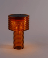 New Garden Ambar Solar LED asztali lámpa 16,5 cm - Narancssárga