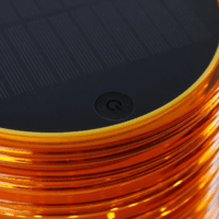 New Garden Ambar Solar LED asztali lámpa 16,5 cm - Narancssárga