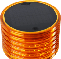 New Garden Ambar Solar LED asztali lámpa 16,5 cm - Narancssárga