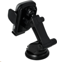 Avax WH601 Mobiltelefon autós tartó / Wireless töltő 15W - Fekete