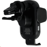 Avax WH600 Mobiltelefon autós tartó/ Wireless töltő 15W - Fekete