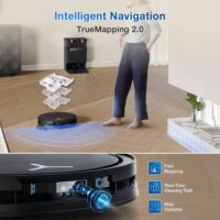 Ecovacs T50 OMNI Gen2 Robotporszívó felmosó funkcióval - Fekete