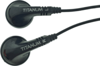 Titanum Vezetékes Sztereó Fülhallgató - Fekete