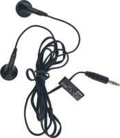 Titanum Vezetékes Sztereó Fülhallgató - Fekete