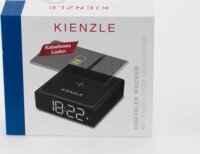 Kienzle Digitális Ébresztőóra Vezeték Nélküli Töltőállomással - Fekete