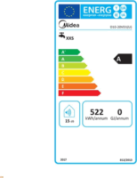 Midea D10-20VD1 Elektromos Átfolyós Vízmelegítő 10L 2000W