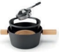 Stöckli 7576.80 Öntöttvas Fondű sűtő 3,2L - Fekete