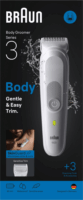 Braun BG 3530 Vezeték Nélküli Akkus Nedves-Száraz Testszőrnyíró - Fehér