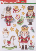 Karácsonyi ablakmatrica 41 x 29 cm - Többféle