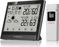 Kienzle TempTrend NEO Érintőkijelzős Meteorológiai Állomás Külső Szenzorral - Fekete
