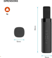 Fixed FIXTAG-ST-BK Apple Tag Okos nyomkövető Find My támogatással