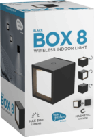 New Garden Box 8 Akkus újratölthető Fali lámpa - Fekete