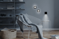 New Garden Box 8 Akkus újratölthető Fali lámpa - Fekete