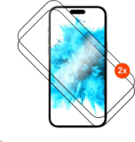 Fixed Apple iPhone Air kijelzővédő üveg fólia felhelyező kerettel (2db) - Átlátszó/ Fekete