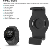 Fixed FIXDFG-26-BK Garmin 26mm okosóra tartó - Fekete