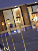 New Garden Hiama Solar kültéri állólámpa 120 cm - Barna