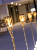 New Garden Hiama Solar kültéri állólámpa 120 cm - Barna