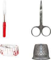 Ruhhy 70 darabos varrókészlet Fekete tokban