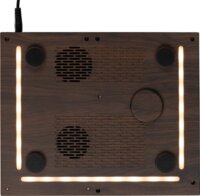 Kienzle Digitális Ébresztőóra Vezeték Nélküli Töltőállomással és Bluetooth Hangszóróval - Fekete