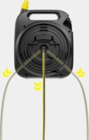 Kärcher 2.645-388.0 H X 2.10 Compact Fali Tömlőtartó max 10m - Fekete