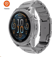 Fixed Garmin QuickFit Titán Okosóra szíj 26 mm - Ezüst