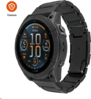 Fixed Garmin QuickFit Titán Okosóra szíj 26 mm - Fekete