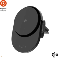 Fixed FIXMA-BK Telefon Wireless autós QI2 töltő 15W - Fekete