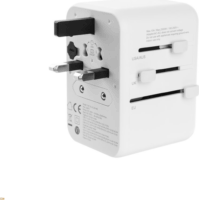 Fixed PO_FIXCT65-3C2A-WH EU/ UK / USA 65W Utazó adapter - Fehér