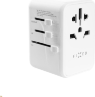 Fixed PO_FIXCT65-3C2A-WH EU/ UK / USA 65W Utazó adapter - Fehér