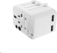 Fixed PO_FIXCT30-1C2A-WH EU / UK / USA/AUS 30W Utazó adapter - Fehér