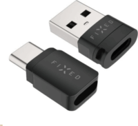Fixed FIXA-BLC-BK Adatblokkoló adapter (USB-C/USB-A) - Fekete