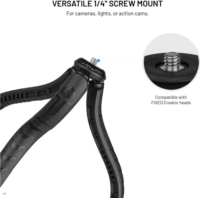 Fixed FIXCRT-F-BK Mobiltelefon Flexible állvány max 7" - fekete