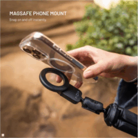 Fixed FIXCRT-MF-BK Mobiltelefon Flexible állvány mágneses telefontartóval - Fekete