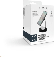 Fixed PO_FIXMSD-BK Telefon Wireless töltő 15W - Fekete