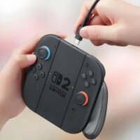 Nintendo Switch 2 Joy-Con Töltő Markolat - Fekete