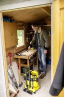 Kärcher WD 4-18 Dual Battery Akkumulátoros nedves-száraz Portartályos porszívó - Sárga