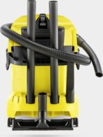 Kärcher WD 4-18 Dual Battery Akkumulátoros nedves-száraz Portartályos porszívó - Sárga