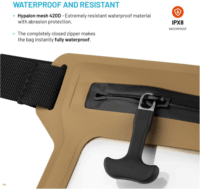 Fixed FIXDR-BT-KH Telefontartó Vízálló Övtáska - Khaki